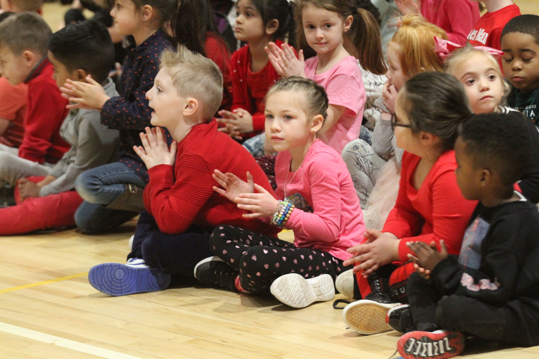 Marsh School dance and jump rope contest